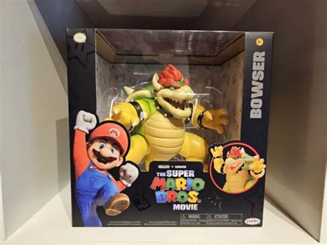 SUPER MARIO BROS Movie 2023 Toys Bowser 7" Action Figure Jakks Official ...