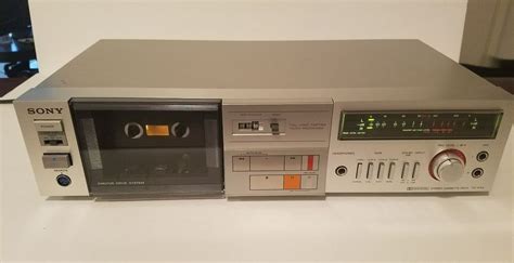 Vintage Sony TC-FX4 Silver Face Stereo Cassette Deck Works Great #Sony ...