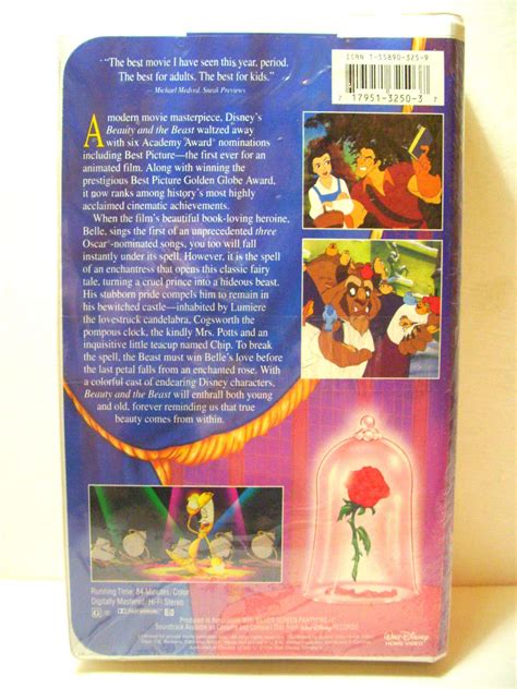 Beauty and the Beast VHS 1992 DISNEY BLACK DIAMOND CLASSIC FACTORY SEALED RARE - VHS Tapes