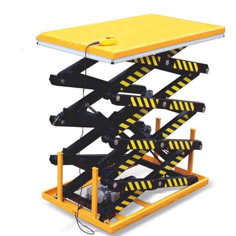 mechanical small electric capstan winch hydraulic scissor lift platform