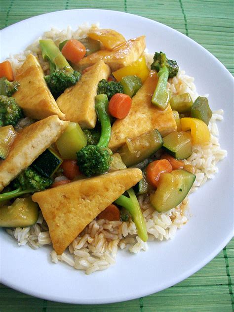 Sweet and Spicy Tofu Stir-Fry - Vegan Petite