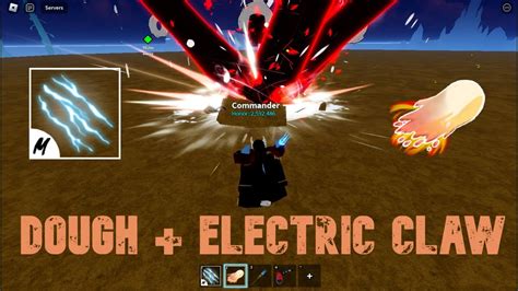 [ Best Combo Dough Awakening + Electric Claw ] Blox fruit update 17 ...