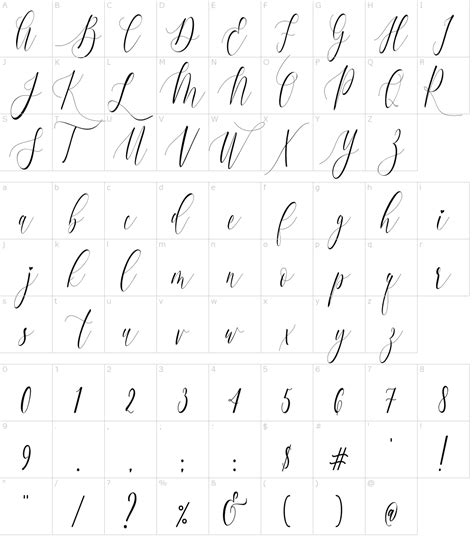 Alphabet Calligraphy Generator - Infoupdate.org