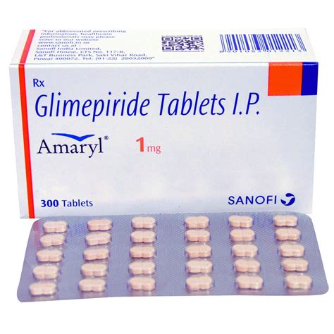 Amaryl 1 mg Tablet 30's Price, Uses, Side Effects, Composition - Apollo Pharmacy