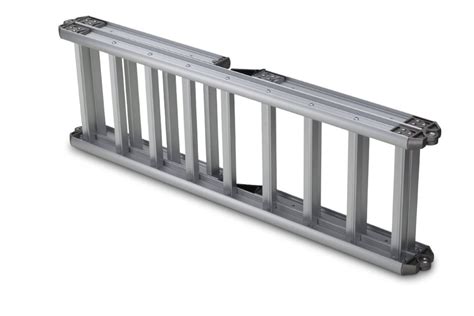 ReadyRamp Compact Bed Extender / Ramp Silver 90" Long, 50" Bed Width - Ready Ramp