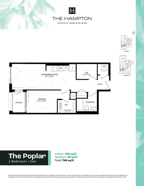 Floorplans - The Hampton