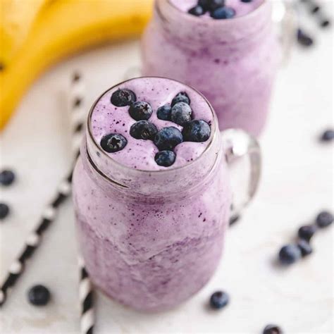 Creamy Blueberry Smoothie