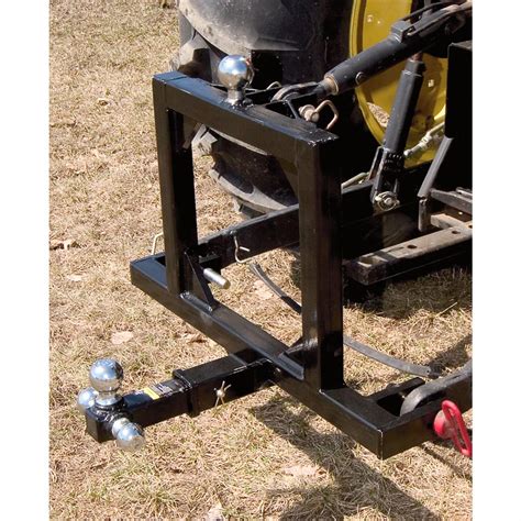 3 - pt. Trailer Hitch with 2" Adapter - 157280, Lawn & Pull Behind ...