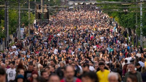 Thousands Protest Violence in Serbia as Authorities Reject Opposition ...