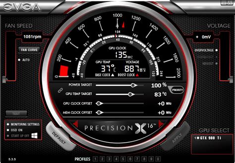 EVGA Updates Its Precision Monitoring & Overclocking Tool To Support DirectX 12 – Techgage