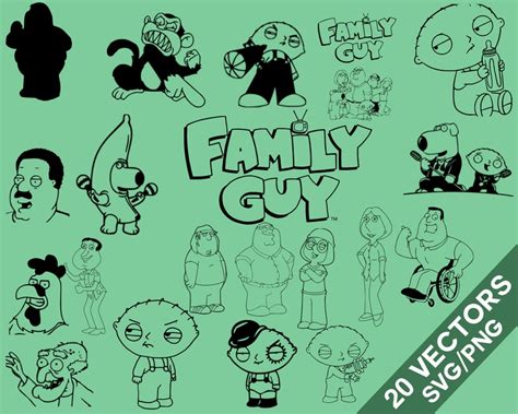 Family Guy Svg - 1446+ SVG Images File - Free SVG Cutting Files