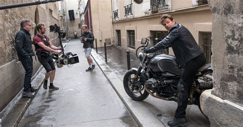 Tom Cruise Returns to Mission: Impossible 7 Set with Insane Motorcycle Stunt