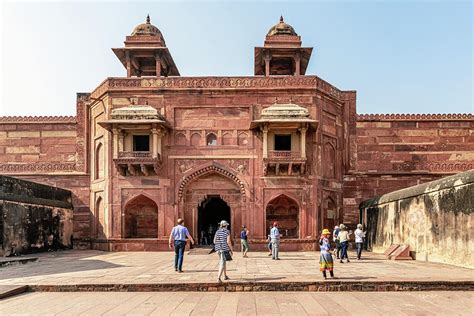 The Panch Mahal, Royal Palace in Fatehpur Sikri city municipalit Photograph by Marek Poplawski ...