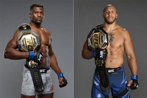 Francis Ngannou vs Ciryl Gane heavyweight title unification fight targeted for UFC 270