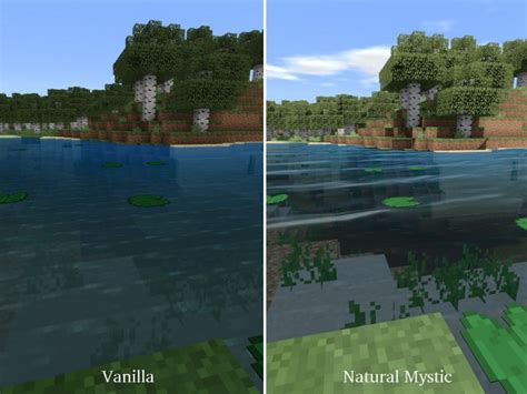 Natural Mystic Shaders | Minecraft PE Texture Packs