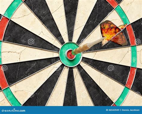 Dart bullseye stock image. Image of game, precise, board - 46543949