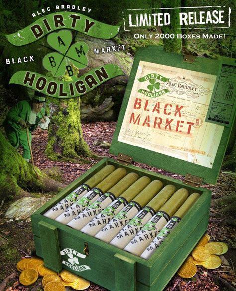 Dirty Hooligans by Alec Bradley Cigars http://www.absolutecigars.com/alec-bradley-black-market ...