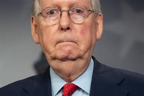 Mitch McConnell calls for "caution" in further coronavirus relief.