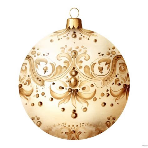 Premium Photo | There is a white and gold ornament with a gold design ...