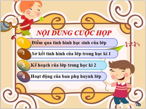 Mẫu powerpoint họp phụ huynh cuối học kì, cuối năm học 2024 - HoaTieu.vn