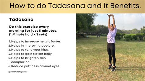 How to do Tadasana and it Benefits. - YouTube