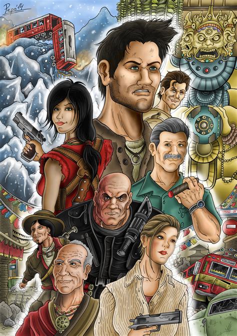 Uncharted 2 Among Thieves by Pepowned on DeviantArt