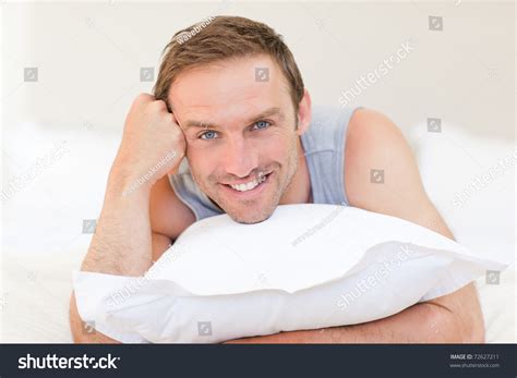 Man Lying Down On His Bed Stock Photo 72627211 : Shutterstock