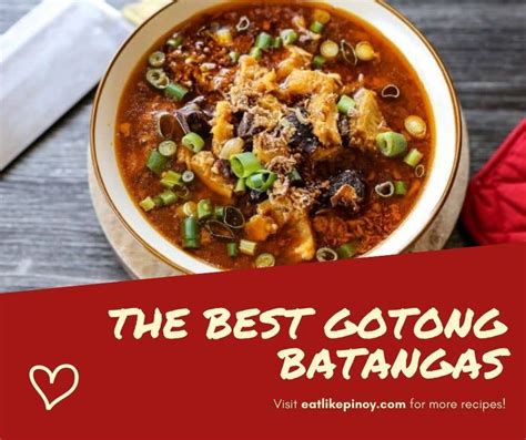 Gotong Batangas is a modification of our favorite comfort food, Congee. This is perfect for cold ...