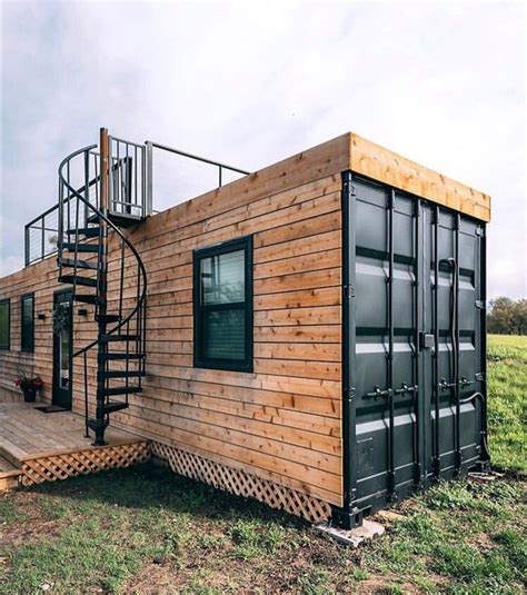 Épinglé par Nikita DeBeau sur In&Exterior | Maison container, Plans de ...