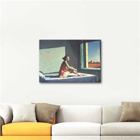 Edward Hopper Morning Sun Art Print | CANVASTAR