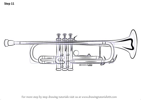 Easy Drawing Of Trumpet