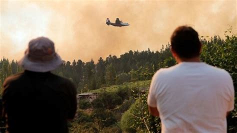 Chile wildfires beginning to ease, 24 dead | Hindustan Times