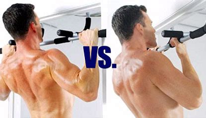 Overhand Pull Ups Vs. Underhand Chin Ups For The Lats