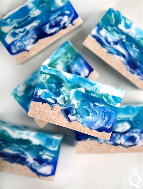 Seascape Melt and Pour Soap Project | BrambleBerry | Diy soap recipe, Handmade soap recipes ...