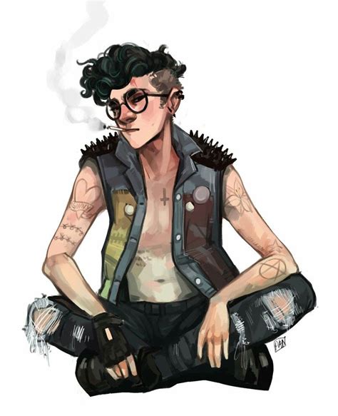 Punk Harry Potter by artofpan | Punk art, Zeichnungen, Character-design