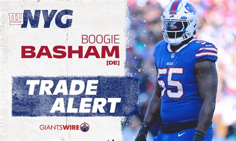 New York Giants acquire DE Boogie Basham from Buffalo Bills