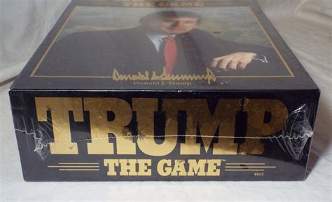 Vintage TRUMP THE GAME Donald Trump BOARD GAME Milton Bradley NEW ...