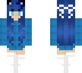 Blue cat | Minecraft Skin