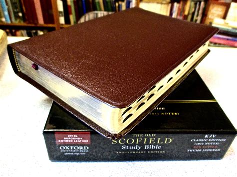 Personalized Old SCOFIELD STUDY BIBLE - Classic 1917 Notes - Anniversary Ed. - King James ...