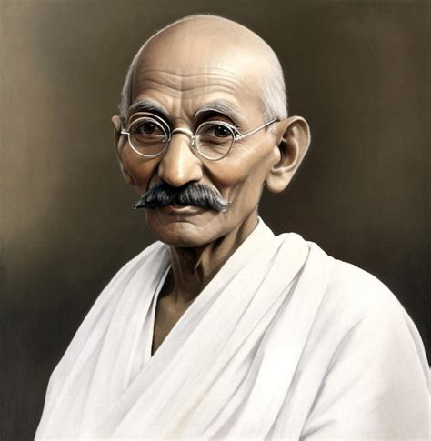 Premium AI Image | Mohandas Karamchand Gandhi Mahatma