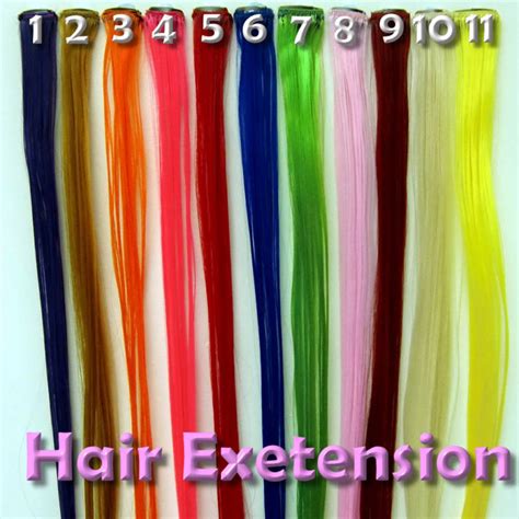 Hair Extensions Types: Colored Hair Extensions