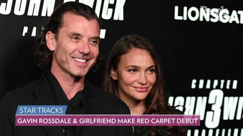 Gavin Rossdale and Girlfriend Natalie Golba Make Their Red Carpet Debut ...