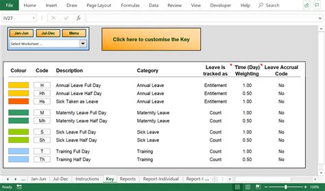 Annual Leave Staff Template Record / Free 10 Leave Schedule Samples ...