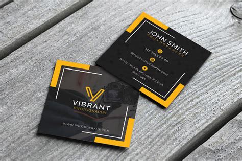 FREE 7+ Creative Square Business Card Templates in AI | Ms Word ...