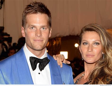 Tom Brady with his wife Gisele Bundchen | Super WAGS - Hottest Wives ...