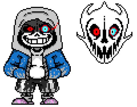 New-Dusttale Sans.v1 | Pixel Art Maker