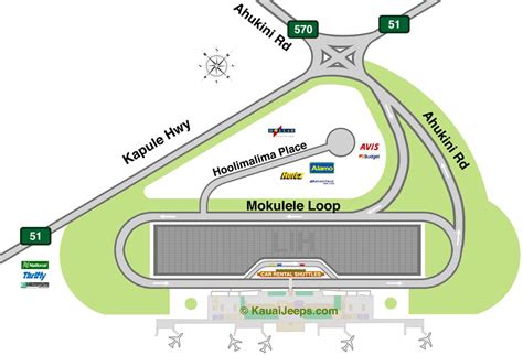 Map Of Lihue Airport - Zip Code Map