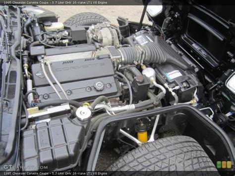 5.7 Liter OHV 16-Valve LT1 V8 Engine for the 1995 Chevrolet Corvette ...