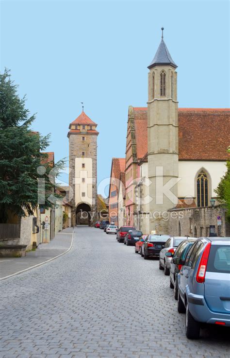 Rothenburg, Medieval City In The Center Of Europe Stock Photo | Royalty ...