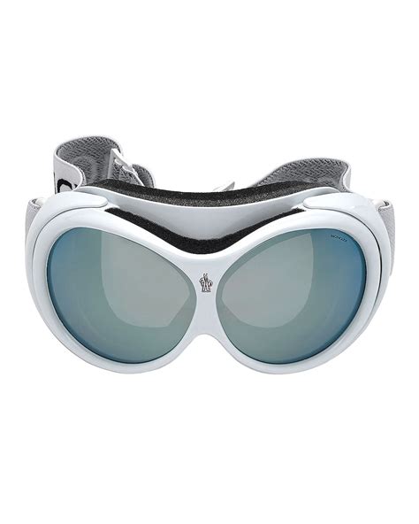 Moncler Ski Goggles in White | FWRD